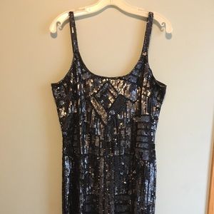 Adrianna Papell short sequin dress